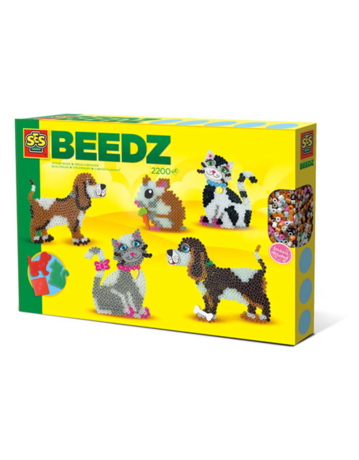 SES Creative Beedz 06264 Strijkkralen - Huisdieren 1 SES Creative Beedz 06264 Strijkkralen - Huisdieren