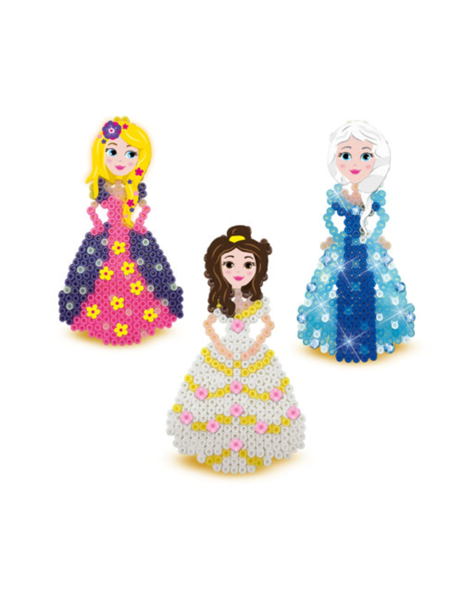 SES Creative Beedz 06268 Strijkkralen - Prinsessen 2 SES Creative Beedz 06268 Strijkkralen - Prinsessen - Afbeelding 2
