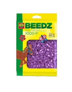 SES Creative Beedz Strijkkralen Paars (1000 Stuks)