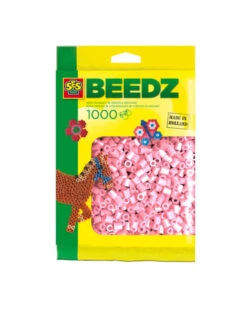 SES Creative Beedz Strijkkralen Parelmoer Roze (1000 Stuks)