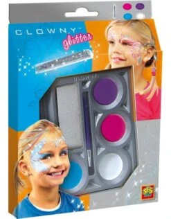 SES Creative Clowny 09634 Aquaschmink Met Glitter