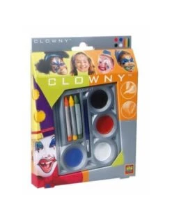 SES Creative Clowny 09641 Aquaschmink 4+3 Kleurenset