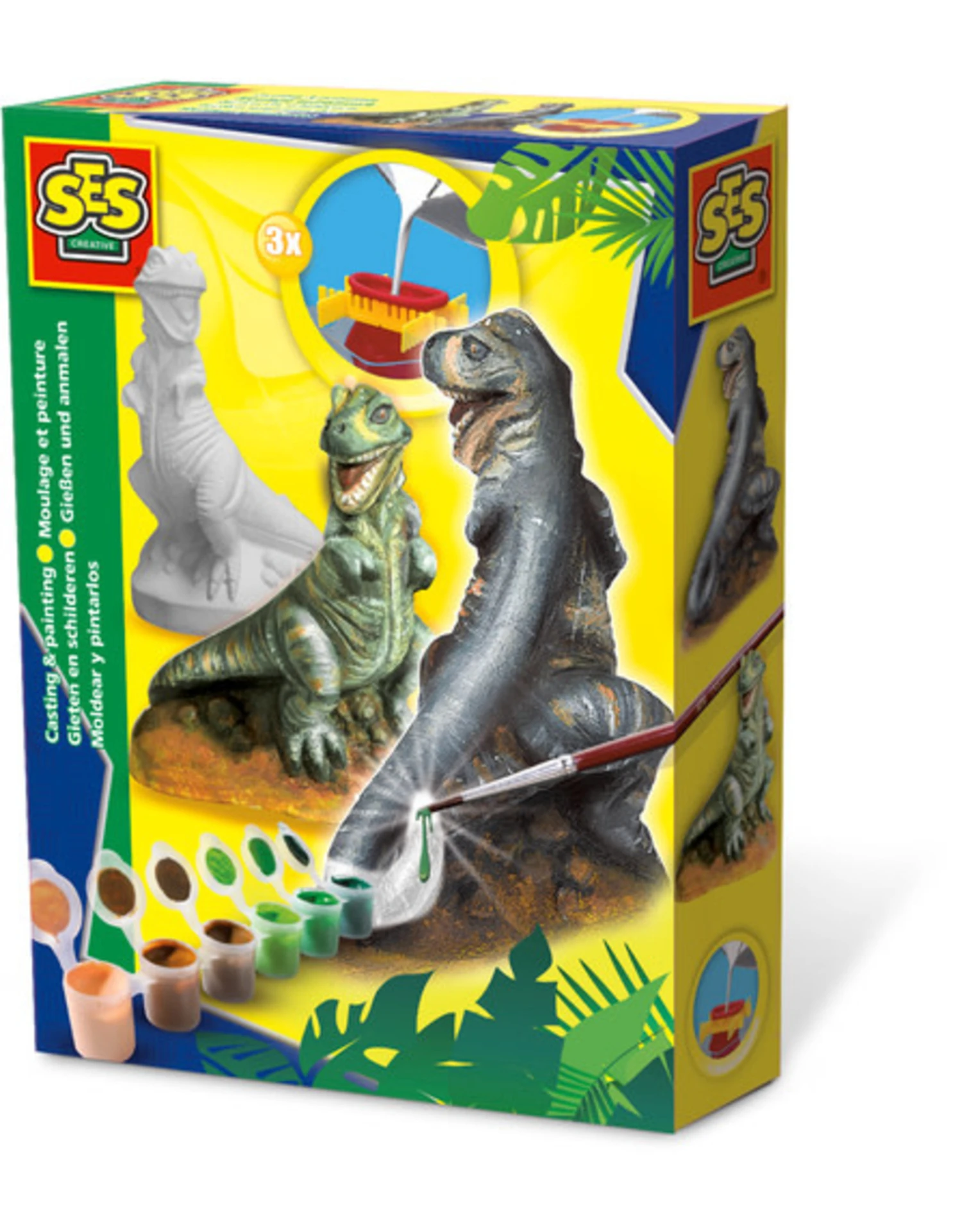 SES Creative Gips Gieten En Schilderen - T-Rex 1 SES Creative Gips Gieten En Schilderen - T-Rex