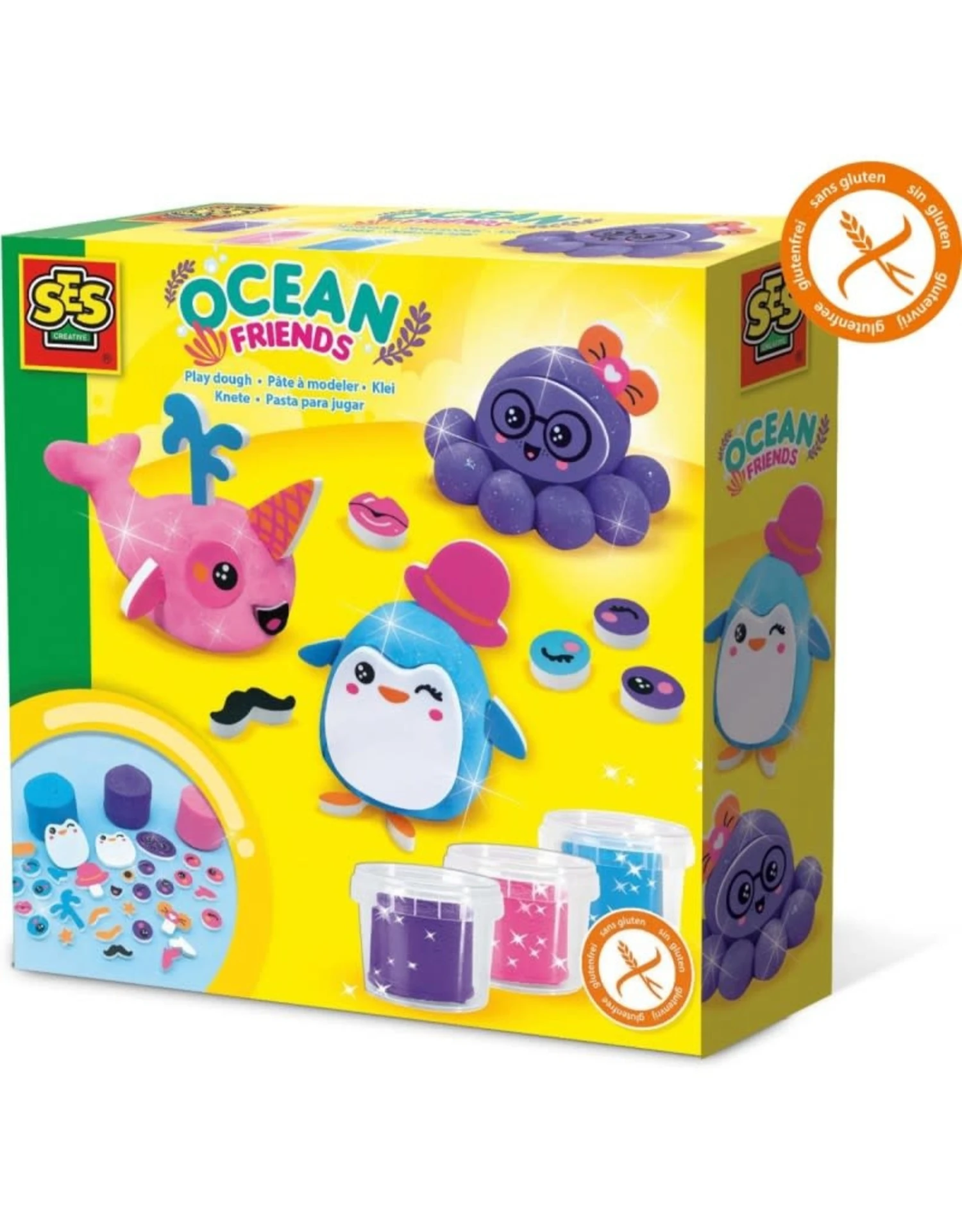 SES Creative Klei - Oceaan Dieren 1 SES Creative Klei - Oceaan Dieren