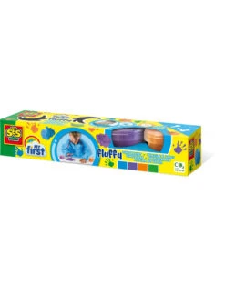 SES Creative My First 14441 Fluffy Vingerverf 4x120ml