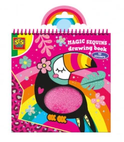 SES Creative Kleurboek Magische Pailletten Meisjes Roze -SES Creative Winkel ses creative kleurboek magische pailletten meisjes roze 3 373324 1585236370