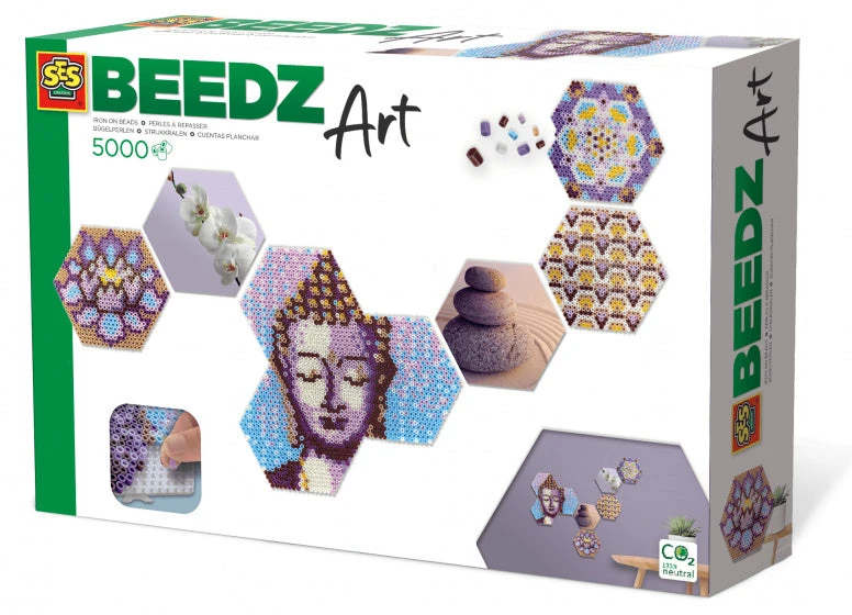 SES Creative Kralenset Beedz Art Zen Junior 5000-delig