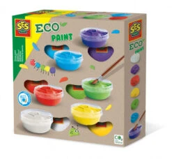 SES Creative ECO Plakkaatverf 6 Kleuren