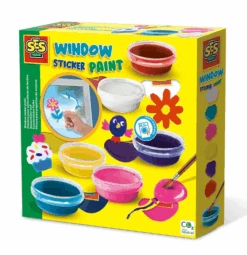 SES Creative Raamverf, 6 X 50 Ml